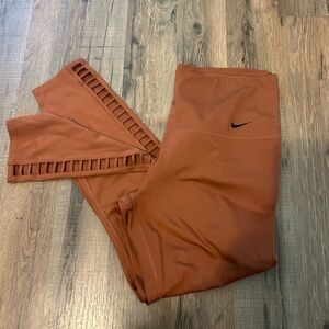 Nike Dri-FIT Burnt Orange Leggings